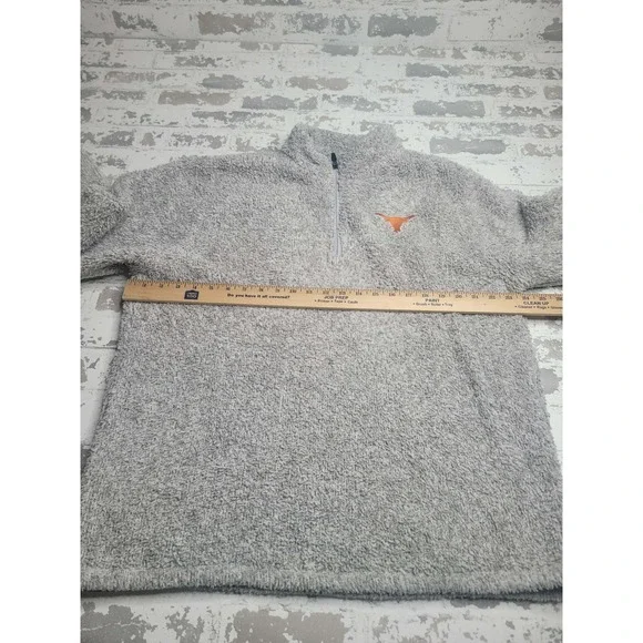Longhorn Apparel University of Texas UT Fleece 1/4 Zip Pullover Women's XL - Picture 4 of 6
